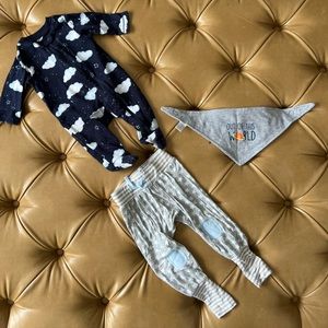 0-6 mo, 3 pc space bundle